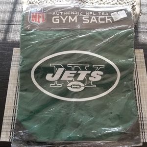 New NFL NY Jets Gym Sack Bag Backpack
